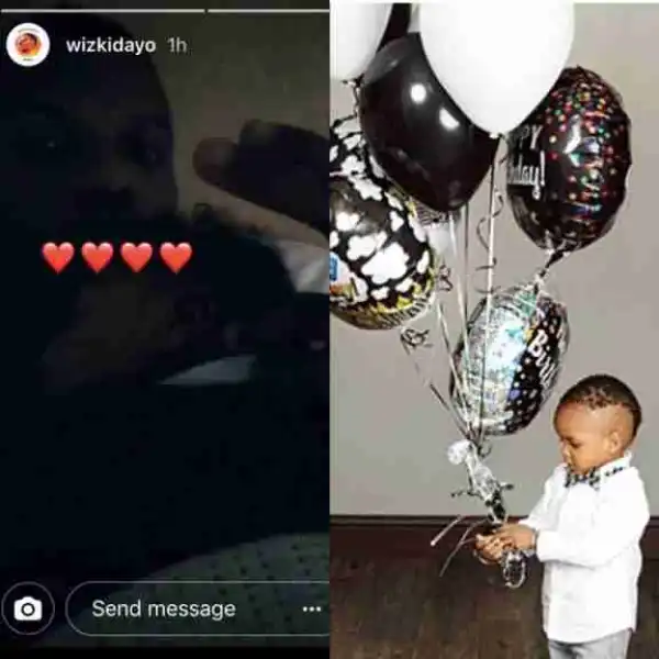 Wizkid Snubs Second Son